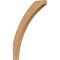Ekena Millwork 3 1/2"W x 28"D x 40"H Thorton Smooth Knee Brace, Western Red Cedar BRC04X28X40THR00SWR - alternate 1